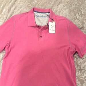 Robert Graham Pink Polo Shirt for Men